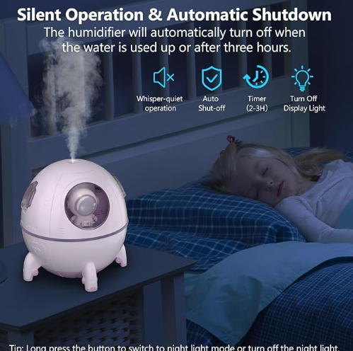 Astronaut ship humidifier.