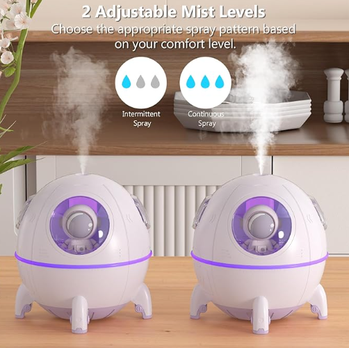 Astronaut ship humidifier.